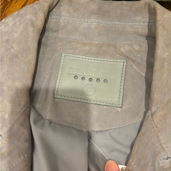 Blank NYC moto jacket in grey - Picture 3 of 5